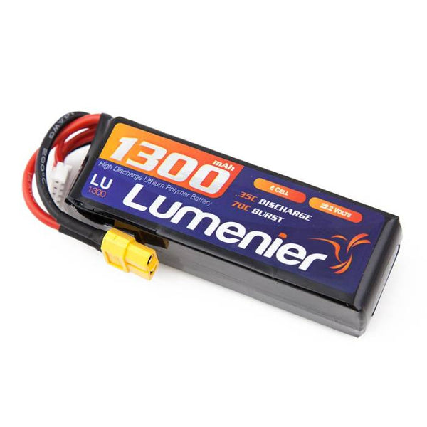 Lumenier 1300mAh 6s 35c Lipo Battery