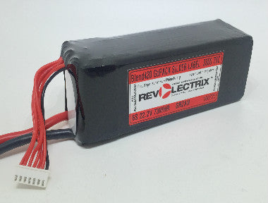 Revolectrix 2600mAh 5S LiPO - 70C Silver Label GOPACKS - GrapheneOxide Edition