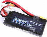Gens ace 2200mAh 7.4V 50C 2S1P Lipo Battery Pack with XT60 plug