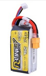 Tattu R-Line 1300mAh 75C 4S1P lipo battery pack with XT60 Plug